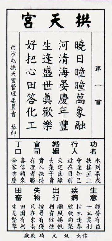 渭川頭白一漁翁|白沙屯媽祖廟第十九首籤詩－籤詩淺解｜痞客